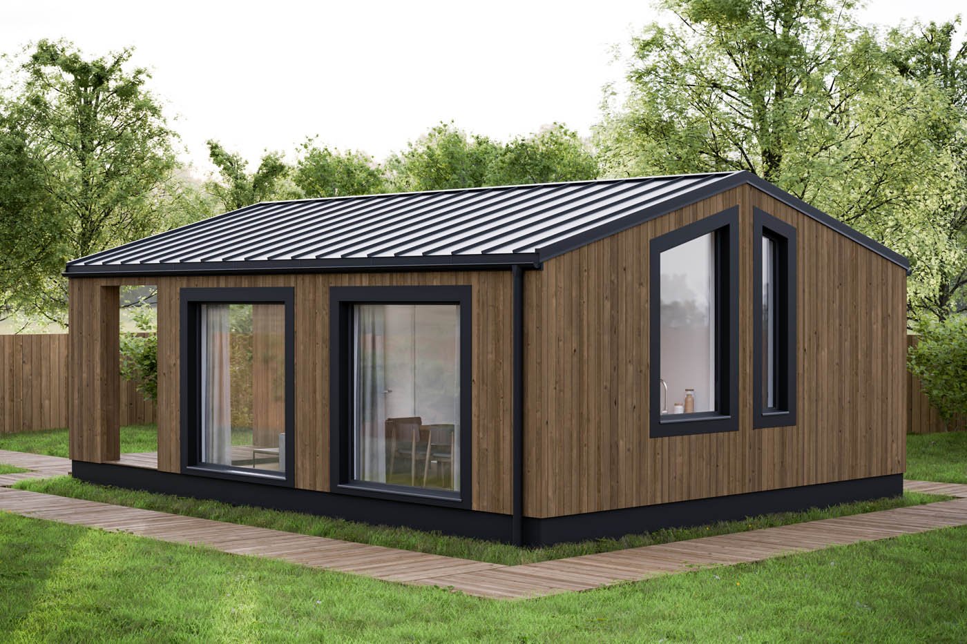 Modulinio namo projektas